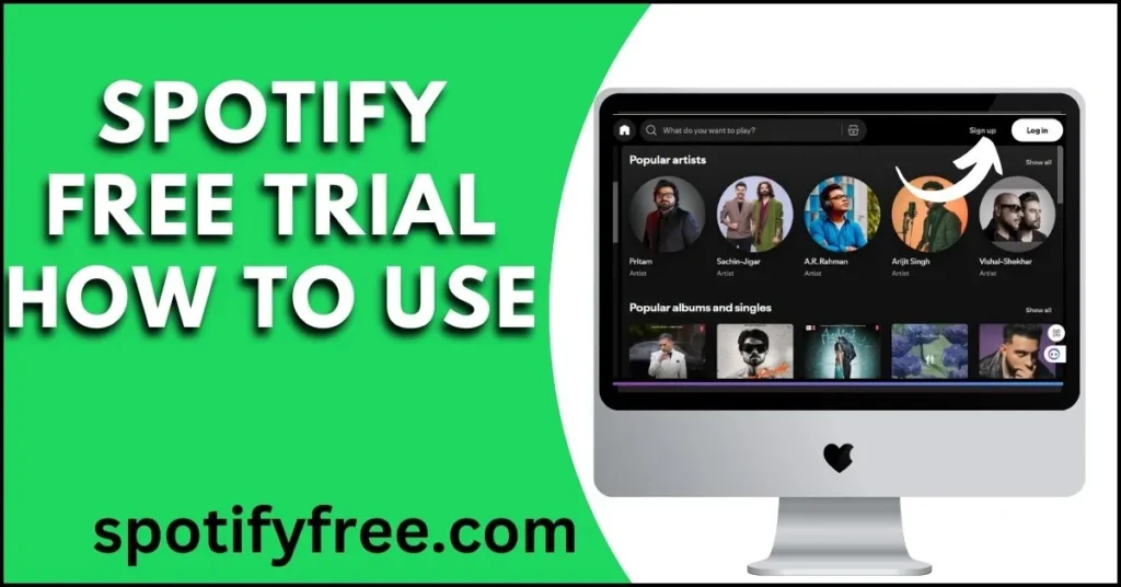 How to use spotify free trial